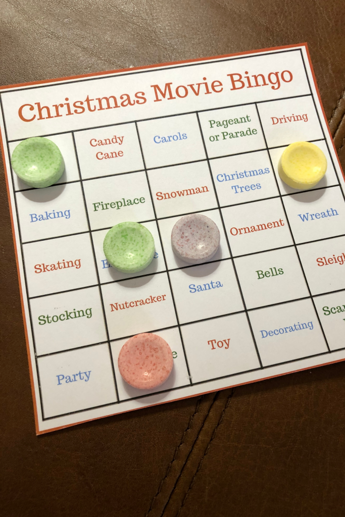 host a Christmas movie watch party