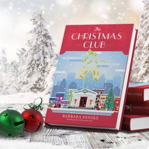 The Christmas Club on a snowy background